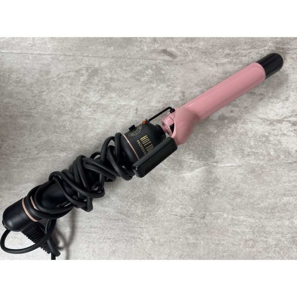 Hot Tools Professional Curling Iron Pink 1"